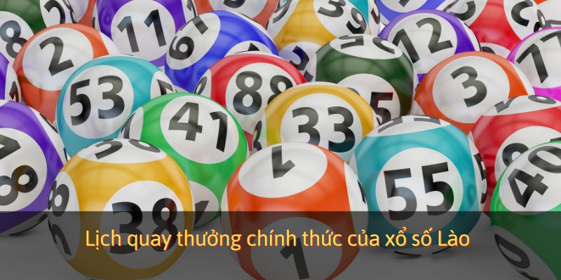 Bỏ túi lịch quay thưởng chính thức